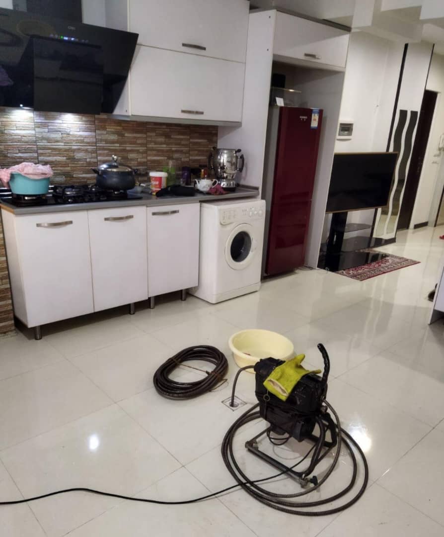 لوله بازکنی با حداقل کثیف کاری